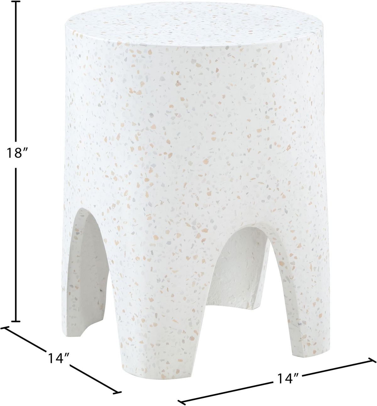 Foligno - Concrete End Table