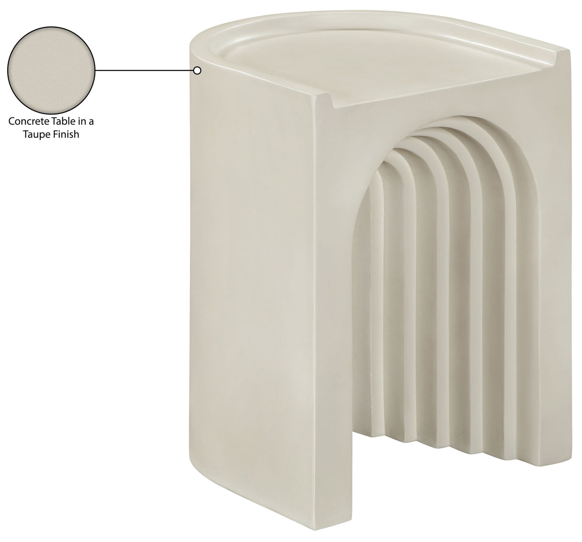 Avenda - Concrete End Table