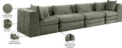 Stellar - 4 Piece Upholstered Modular Sectional