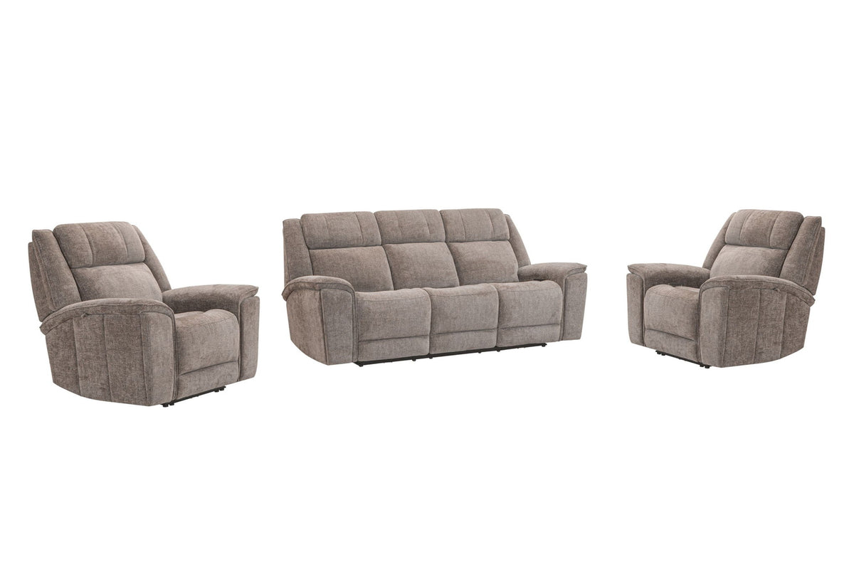Colton - Power Zero Gravity Sofa With Drop Down Table And Immersive Audio P3 - Branson Tweed