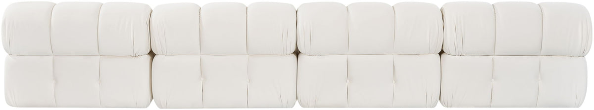 Orin - Velvet 4 Piece Modular Sofa