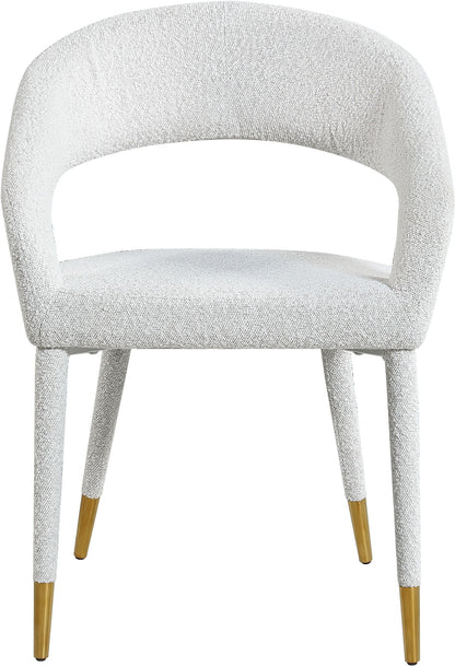 Destiny - Fabric Dining Chair - Cream