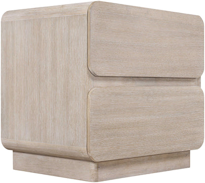 Adagio - Solid Wood And Oak Veneer Nightstand