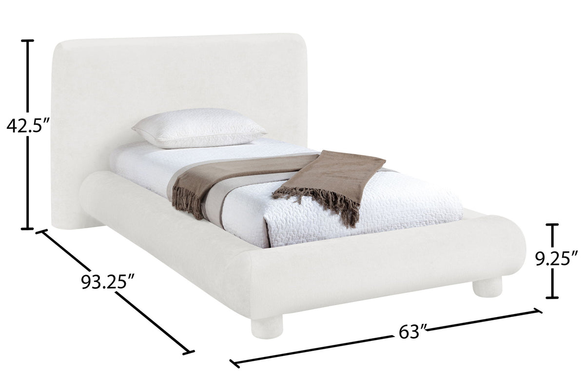 Blair - Chenille Upholstered Bed