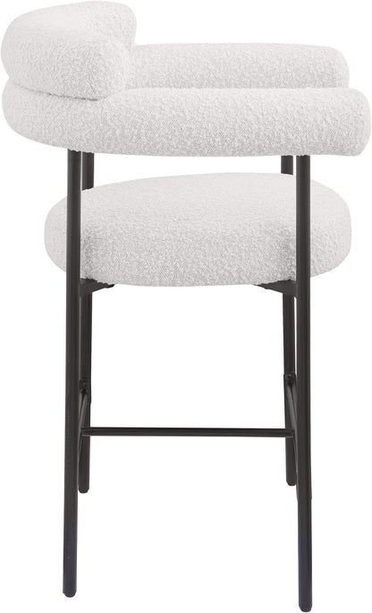 Blake - Counter Stool With Black Base (Set of 2)