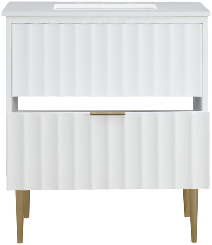 Modernist - Bathroom Vanity With Gold Legs