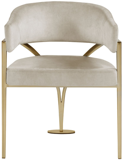 Madelyn - Dining Chair (Set of 2) - Brushed Brass