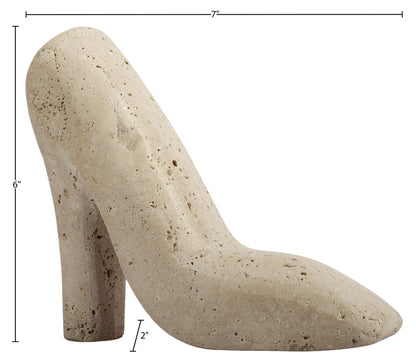 Meryl - Travertine Tabletop Object