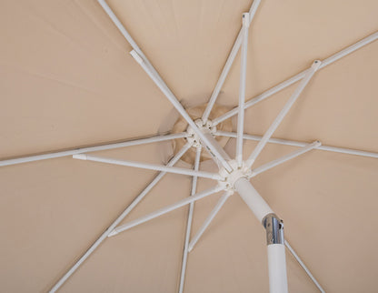 Fiji - Aluminum Patio Umbrella With Square White Base