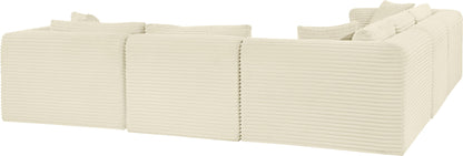 Shaggy - 5 Piece Modular Corner Sectional