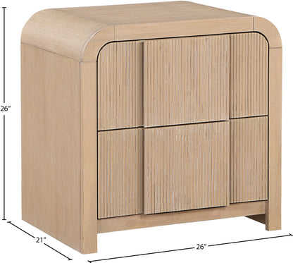 Fluted - Night Stand