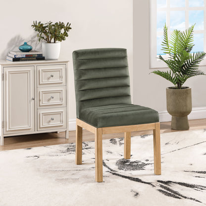 Evelyn - Dining Chair With Natural Legs