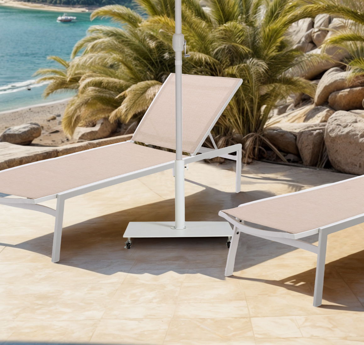 Belize - Steel Patio Umbrella Base