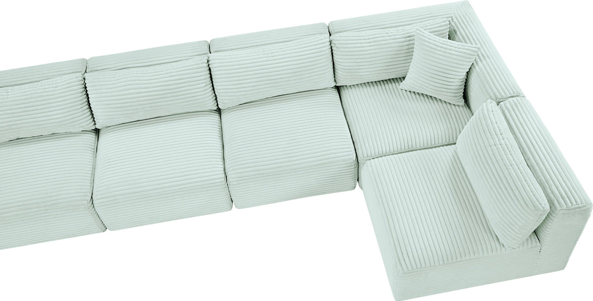 Shaggy - 7 Piece Modular Sectional