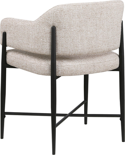 Dame - Fabric Upholstered Dining Chair (Set of 2)
