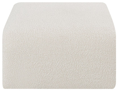 Arc - Boucle Fabric Ottoman