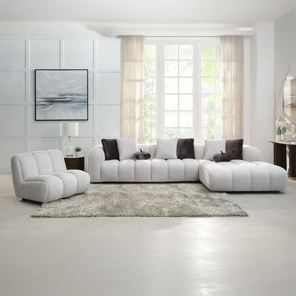 Manilla - Chair - Ivory White Linen