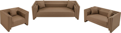Everett - Vegan Leather Upholstered Sofa