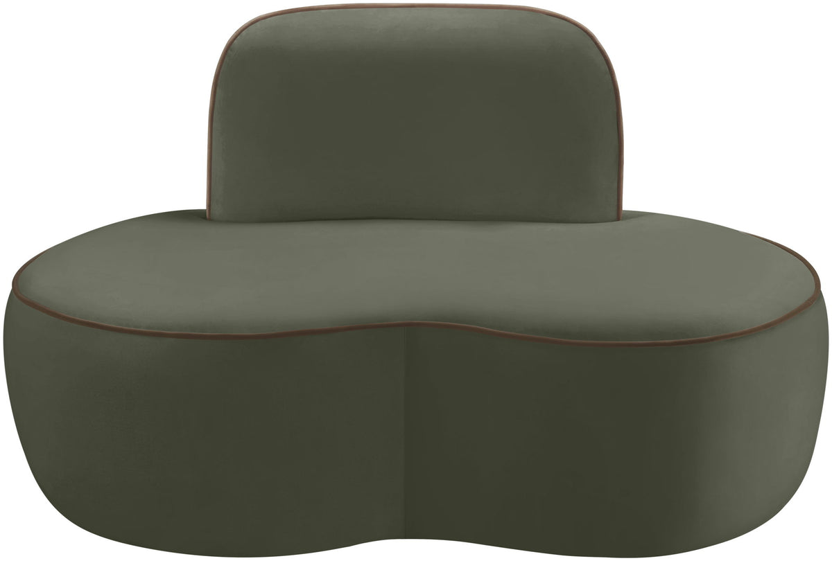 Swerve - Velvet Upholstered Chair
