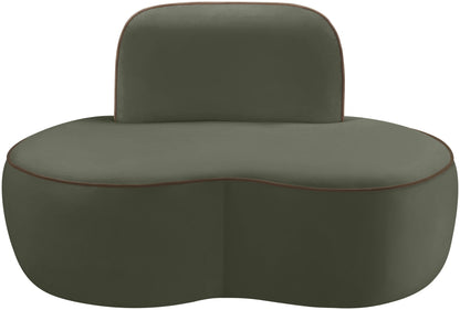 Swerve - Velvet Upholstered Chair
