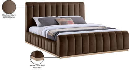 Amara - Velvet Bed