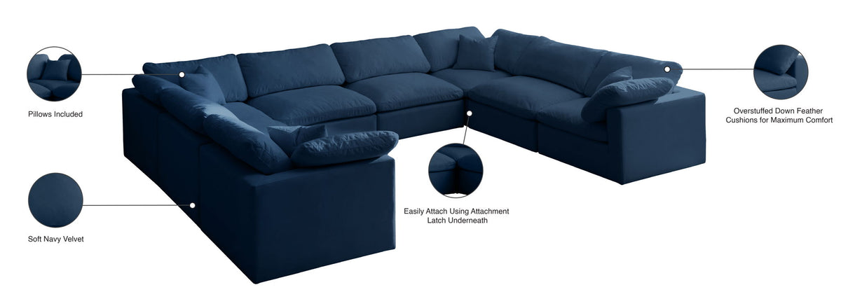 Plush - 8 Piece Modular Sectional