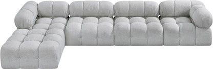 Ames - 5 Piece Fabric Modular Sectional