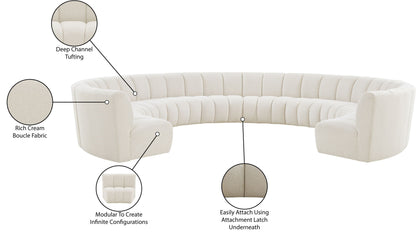 Infinity - 10 Piece Boucle Modular Sectional