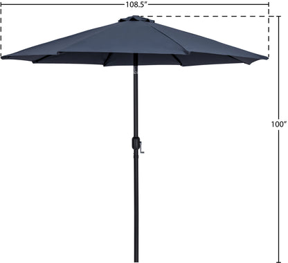 Fiji - Patio Umbrella With Black Pole