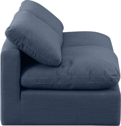 Indulge - Linen 2 Seat Modular Armless Sofa