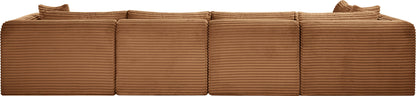 Shaggy - Fabric 5 Piece Modular Sectional