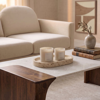 Ophelia - Travertine Tray