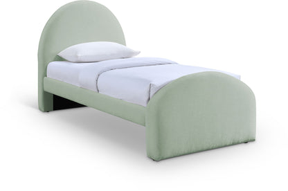 Andaz - Chenille Fabric Upholstered Bed