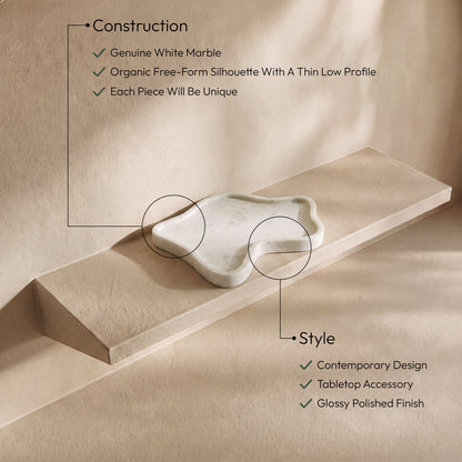 Alvar - Genuine Marble Tray