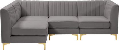 Alina - 4 Piece Modular L-Shaped Sectional