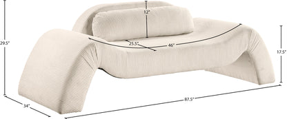 Austin - Corduroy Loveseat