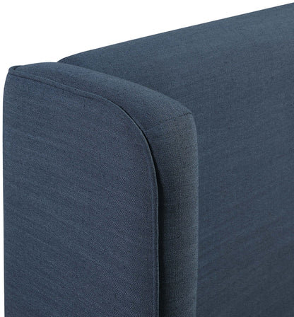 Kendall - Linen Textured Fabric Upholstered Bed