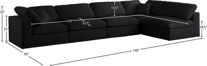 Plush - 5 Piece Modular Sectional