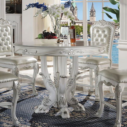 Dresden - 48" Counter Height Table - Bone White