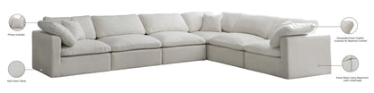 Plush - 6 Piece Modular Sectional