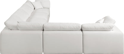 Comfy - 6 Piece Linen Modular Corner Sectional