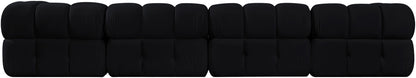 Orin - Fabric Velvet 4 Piece Modular Sofa