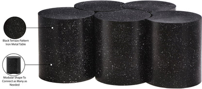 Dimple - 5 Piece Modular Coffee Table - Terazzo Finish
