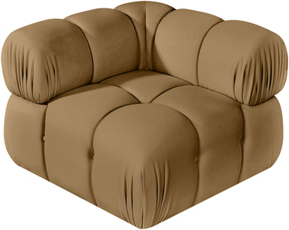 Orin - Velvet Performance Fabric Upholstered Modular Corner Chair