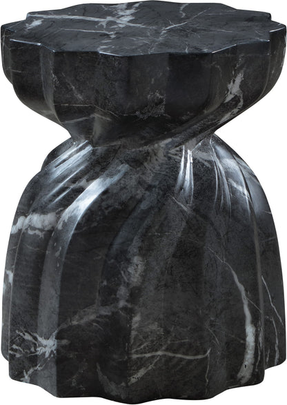 Caserta - Marble Finish Concrete End Table