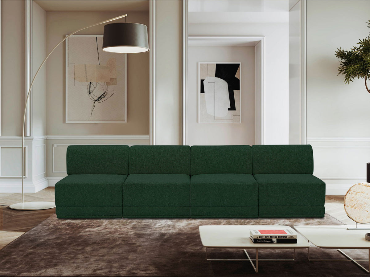 Ollie - 4 Seat Armless Modular Sofa