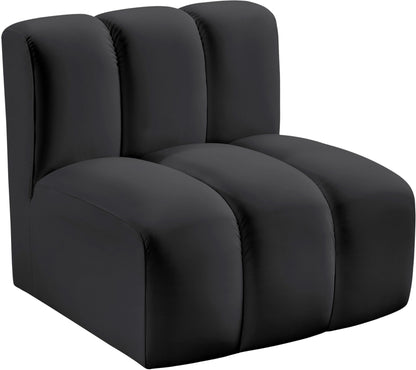 Arc - Faux Leather Straight Chair