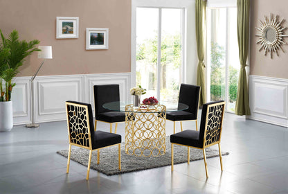 Opal - Dining Chair with Gold Legs (Set of 2)