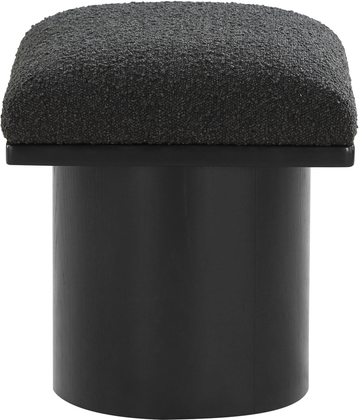Pavilion - Bench / Stool With Black Base