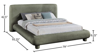 Blair - Chenille Upholstered Bed